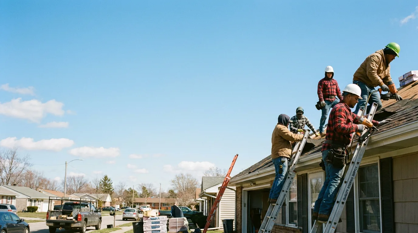 Roofing in Lynn Center, IL near me